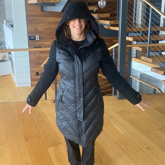 J Lindberg Black Winter Parka - Picture 2 of 7